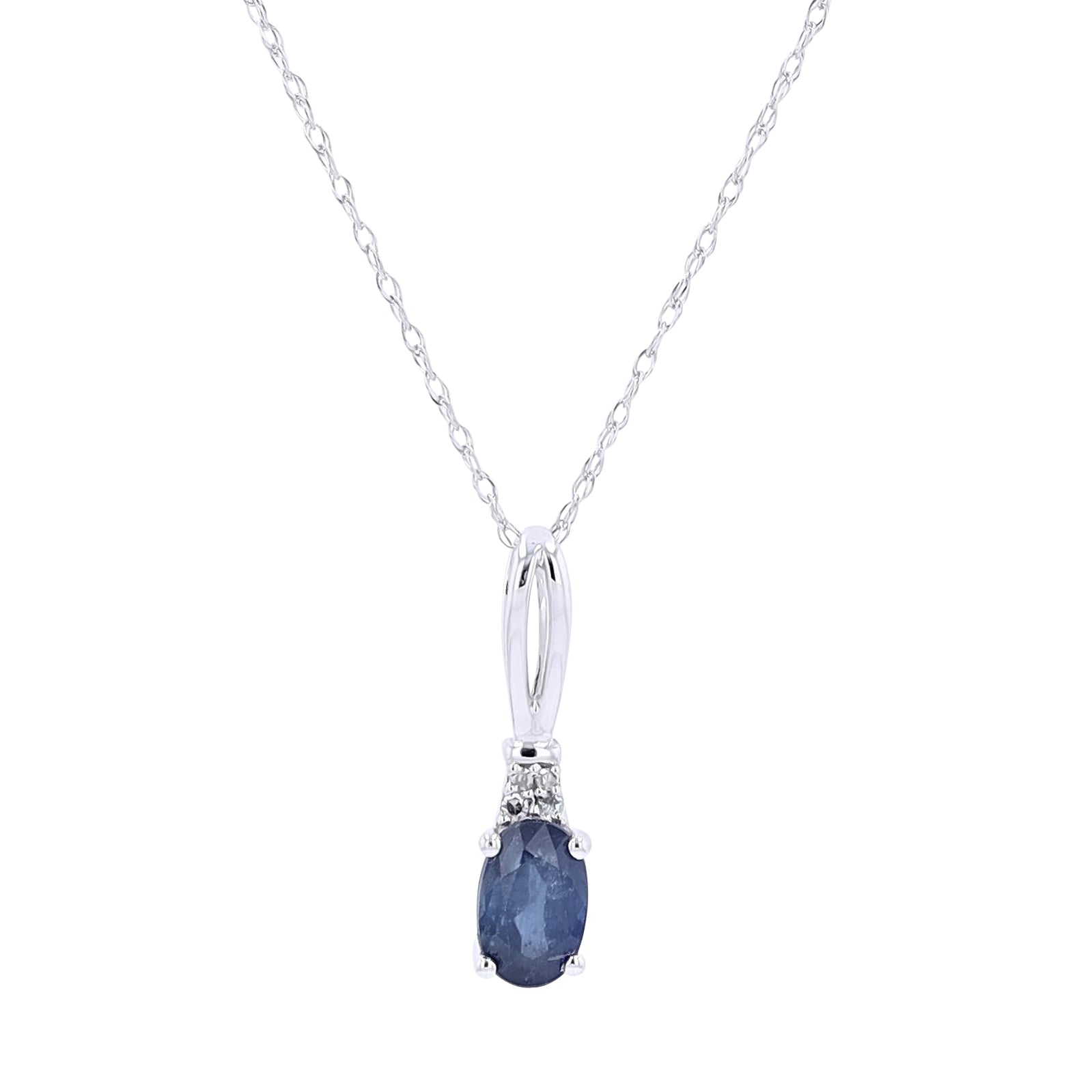 10K Gemstone Pendant <p><strong>More Colors Available</p></strong>