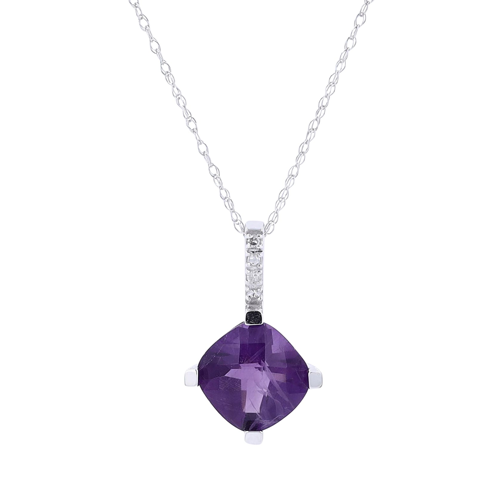 10K Gemstone Pendant<p><strong>More Colors Available</p></strong>