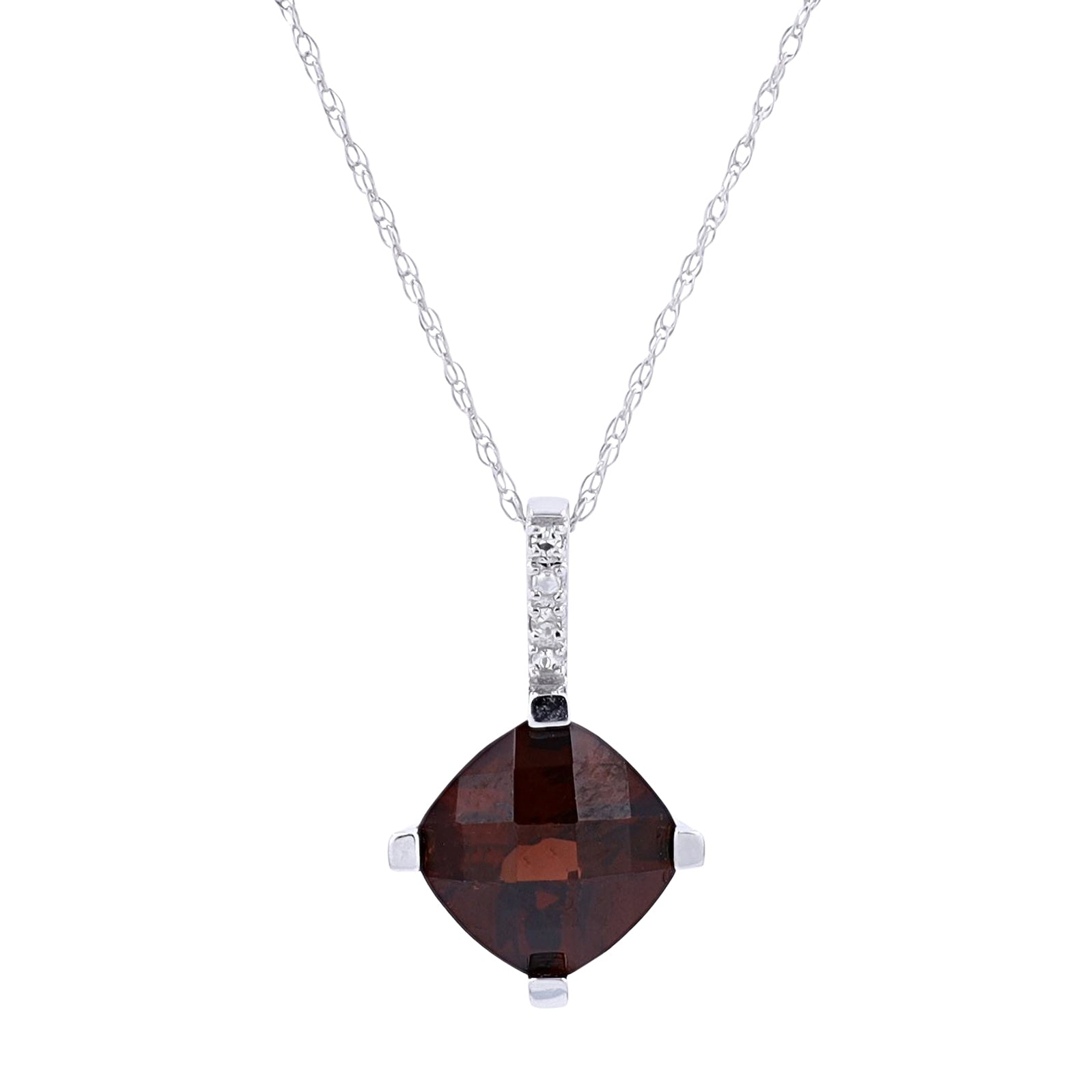 10K Gemstone Pendant<p><strong>More Colors Available</p></strong>