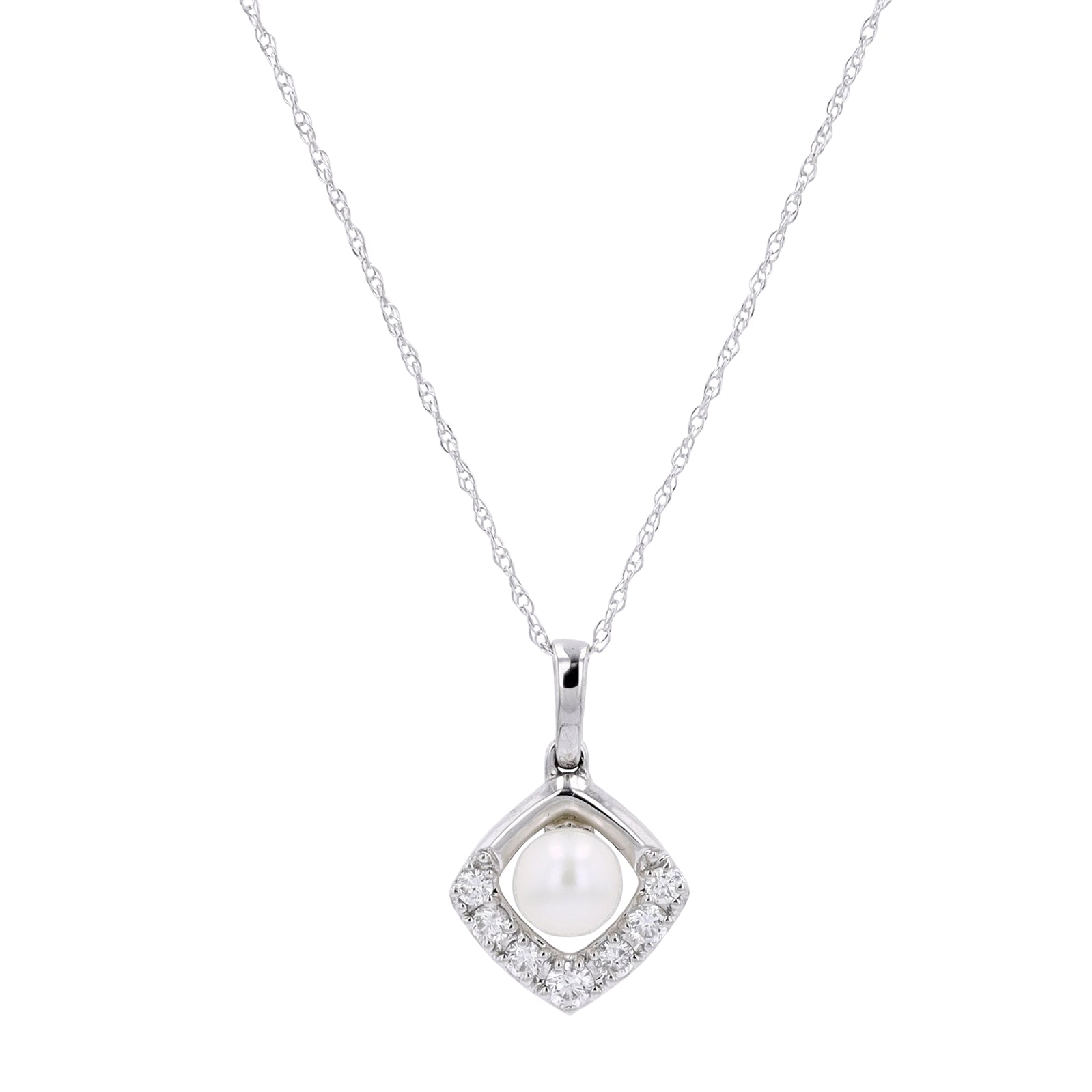 14K WG Pearl Pendant