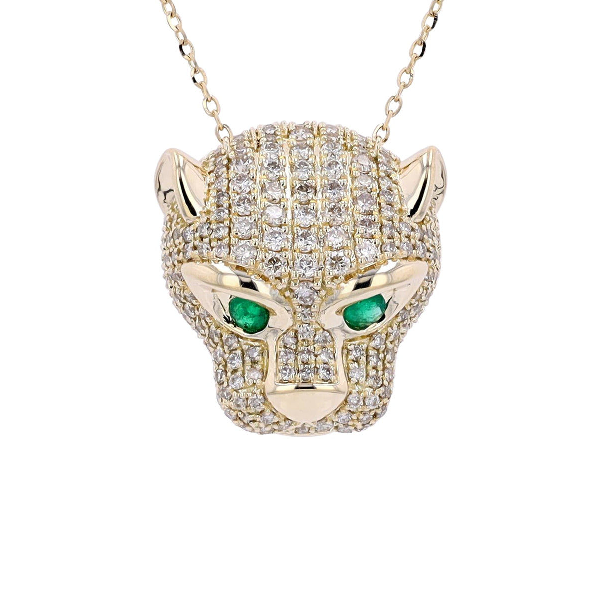 14K Diamond Panther Pendant<p><strong>More Colors Available</p></strong>