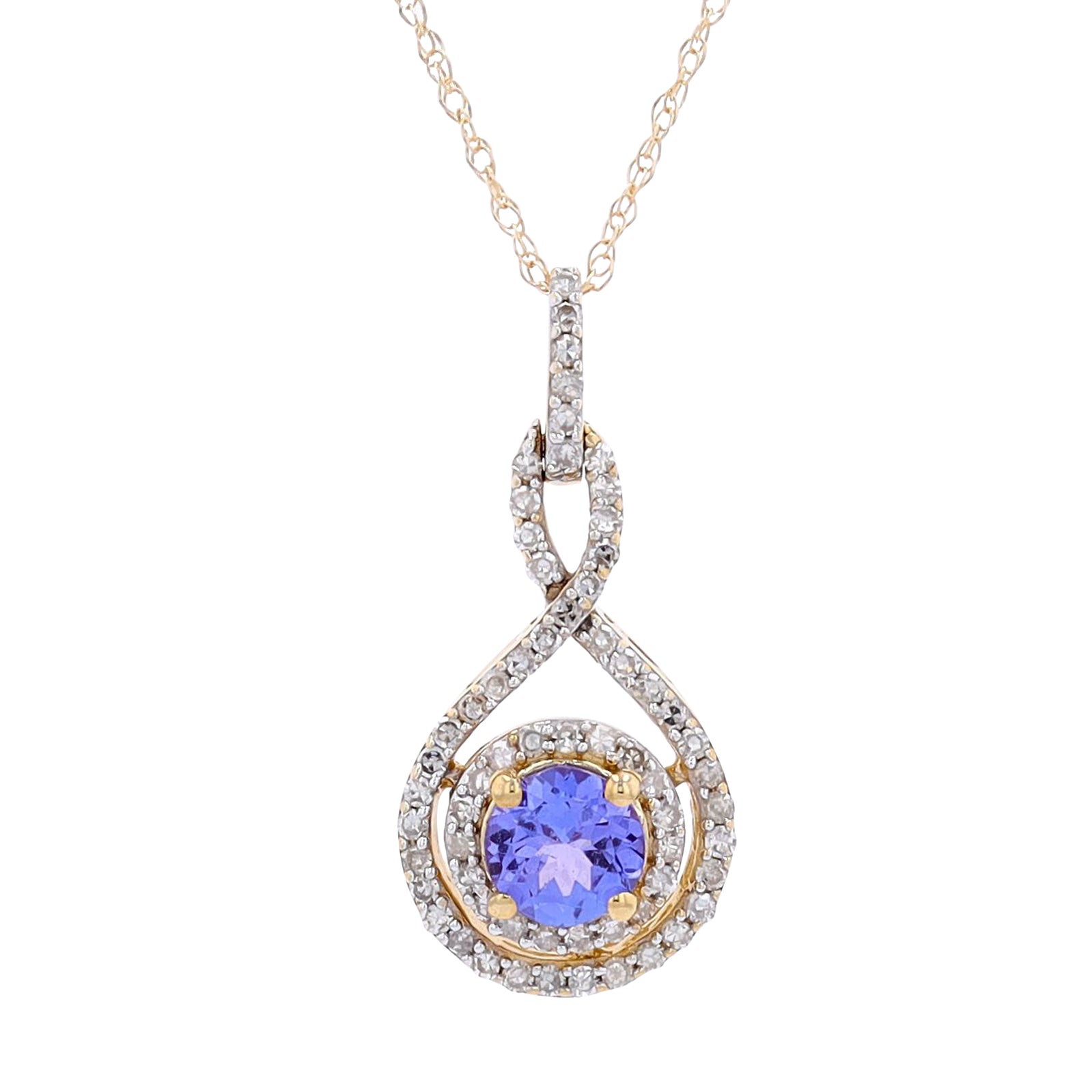 14K YG Tanzanite Center Pendant<p><strong>$229</p></strong>