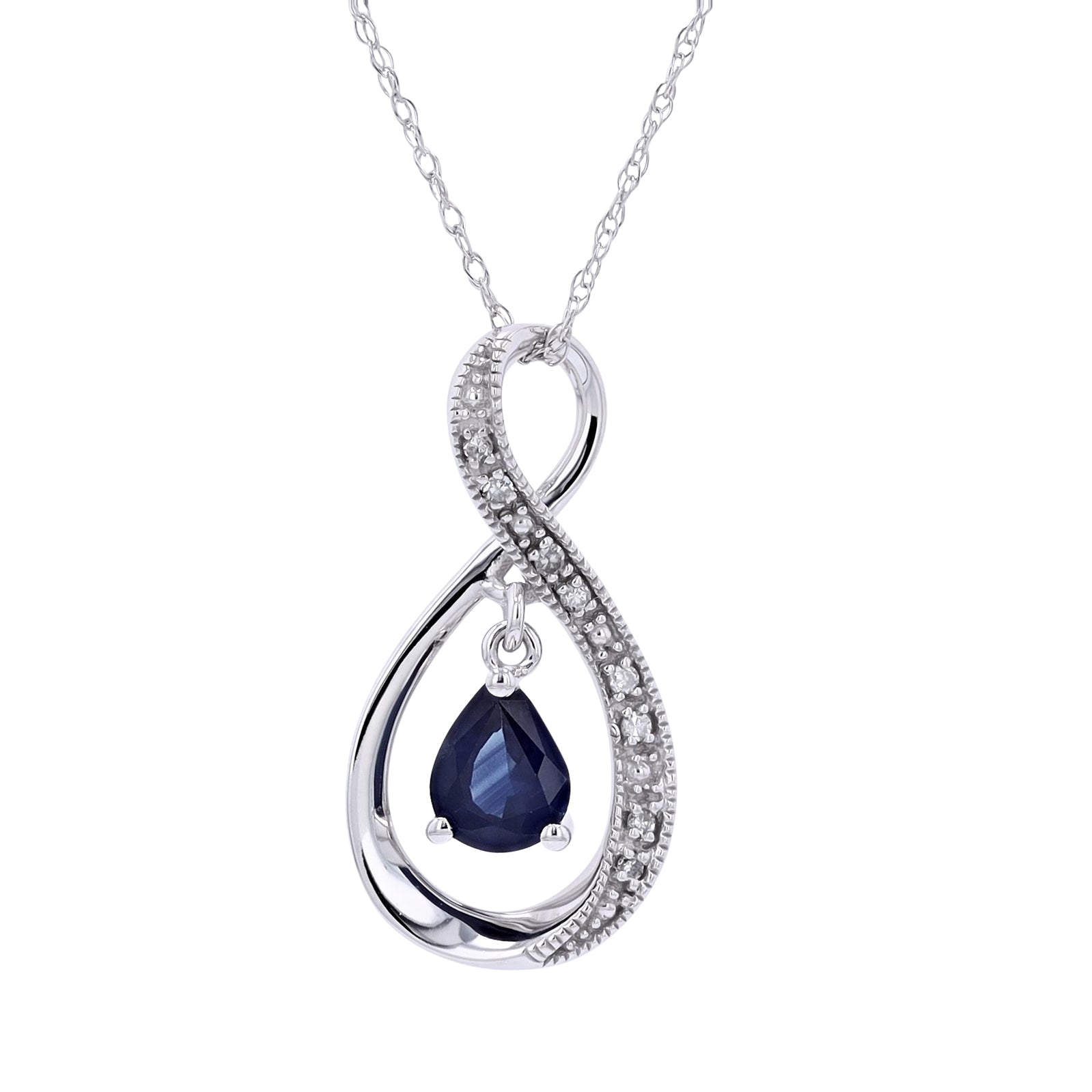 10K Gemstone Pendant<p><strong>More Colors Available</p></strong>