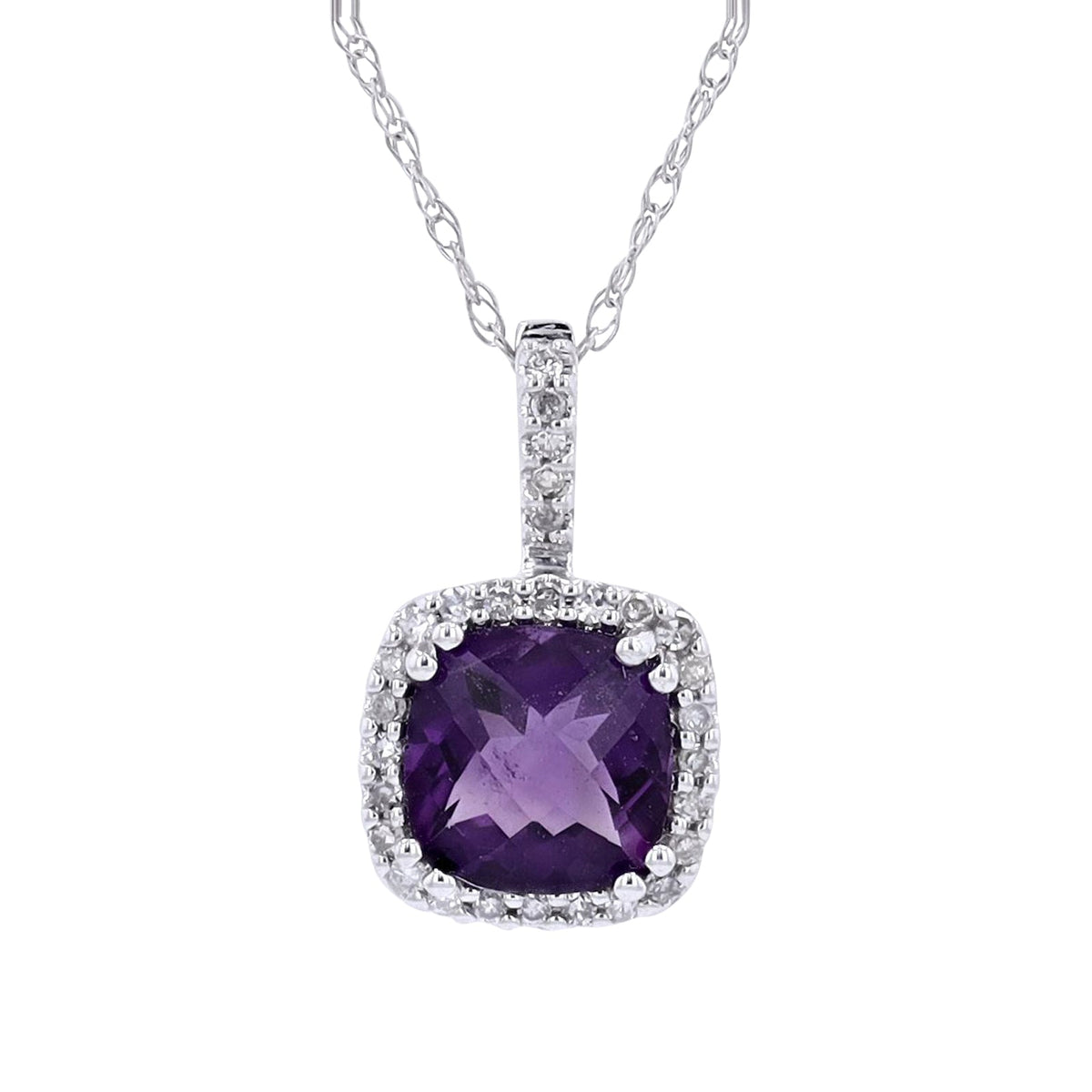 14K Gemstone Center Pendant<p><strong>More Colors Available</p></strong>