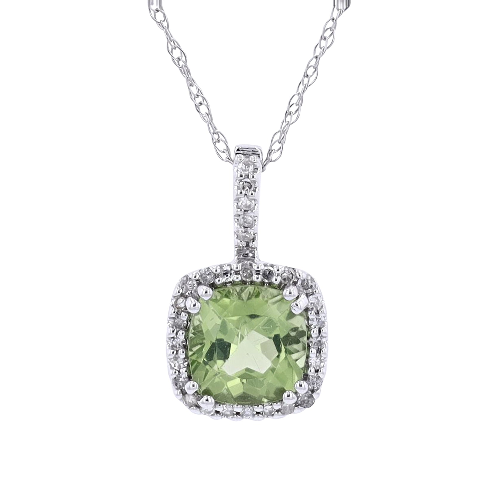 14K Gemstone Center Pendant<p><strong>More Colors Available</p></strong>