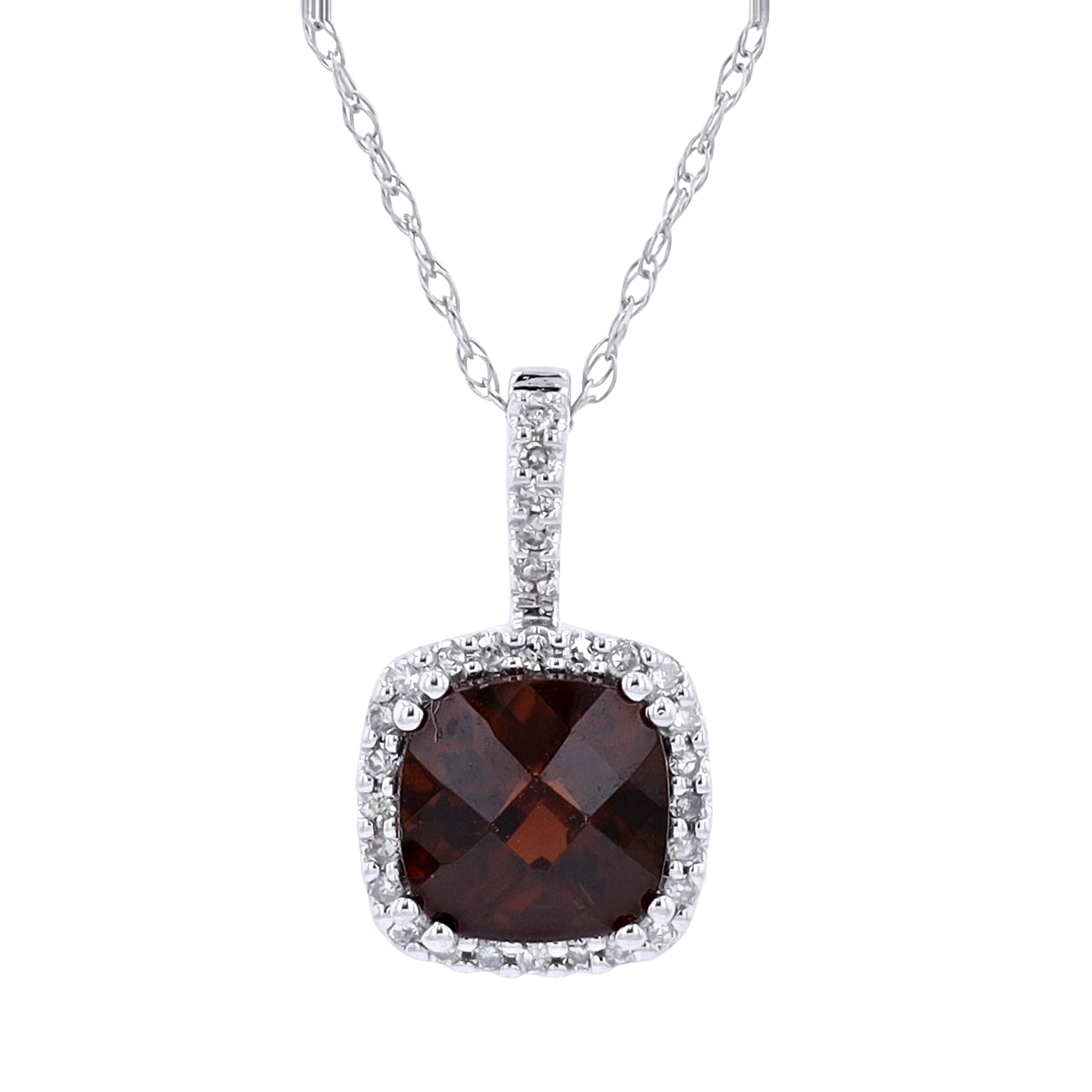 14K Gemstone Center Pendant<p><strong>More Colors Available</p></strong>