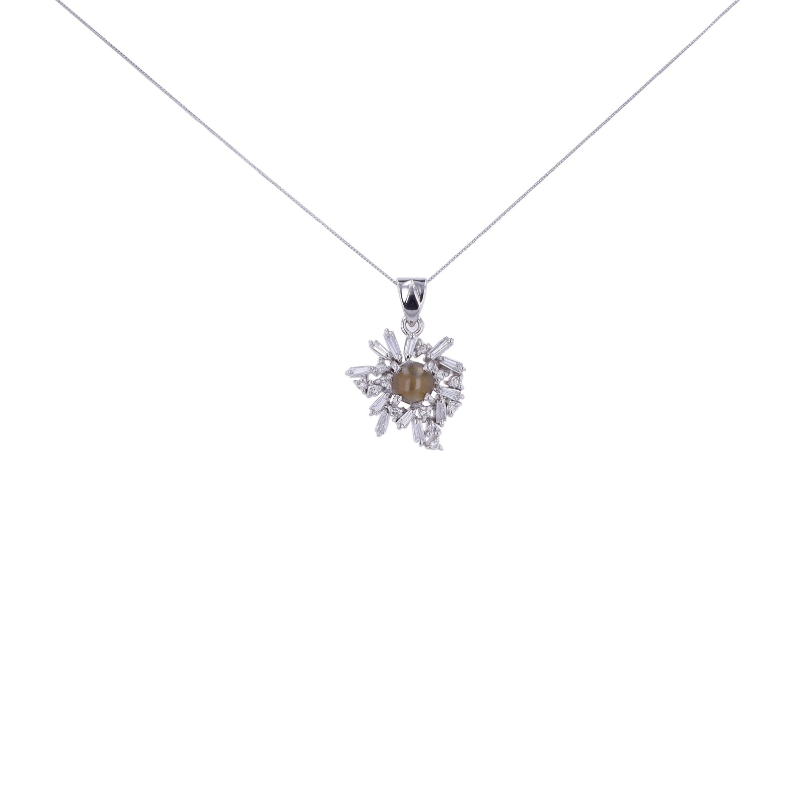 PT900/PT850 1.62 CT Cat's Eye Pendant