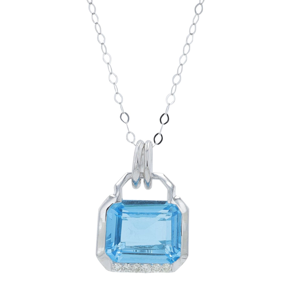 14K Gemstone Pendant<p><strong>More Colors Available</p></strong>