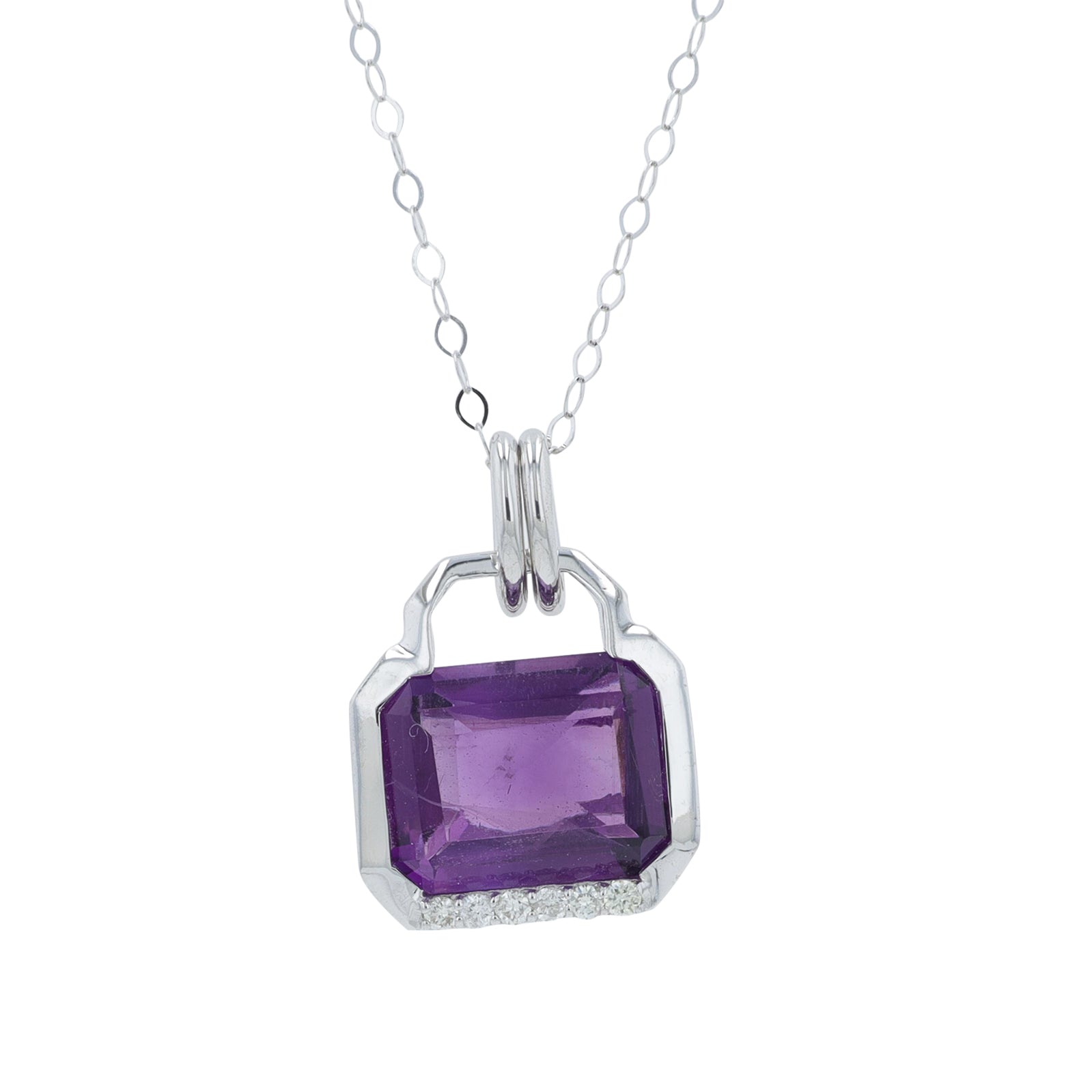 14K Gemstone Pendant<p><strong>More Colors Available</p></strong>