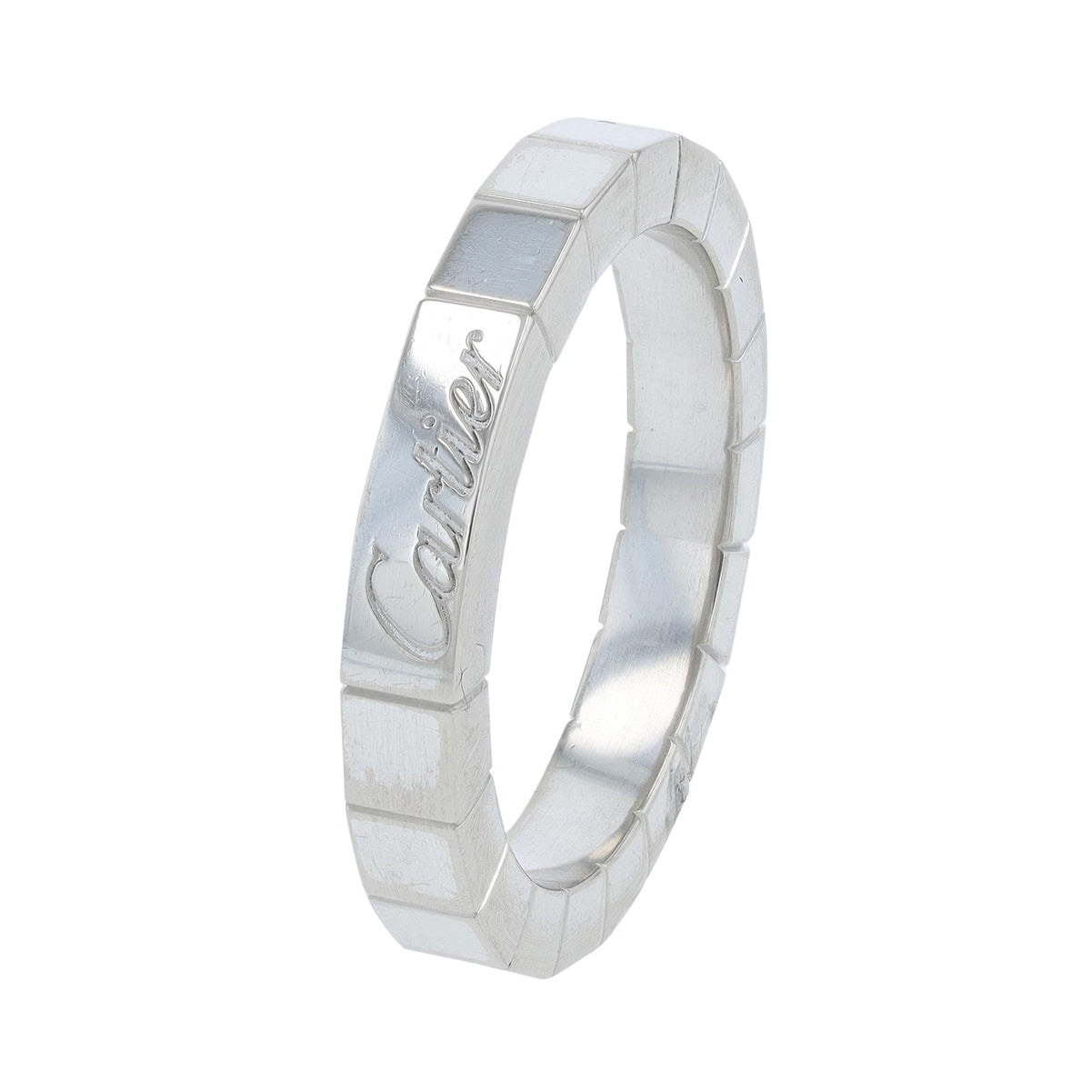 18K WG Cartier Lanieres Band