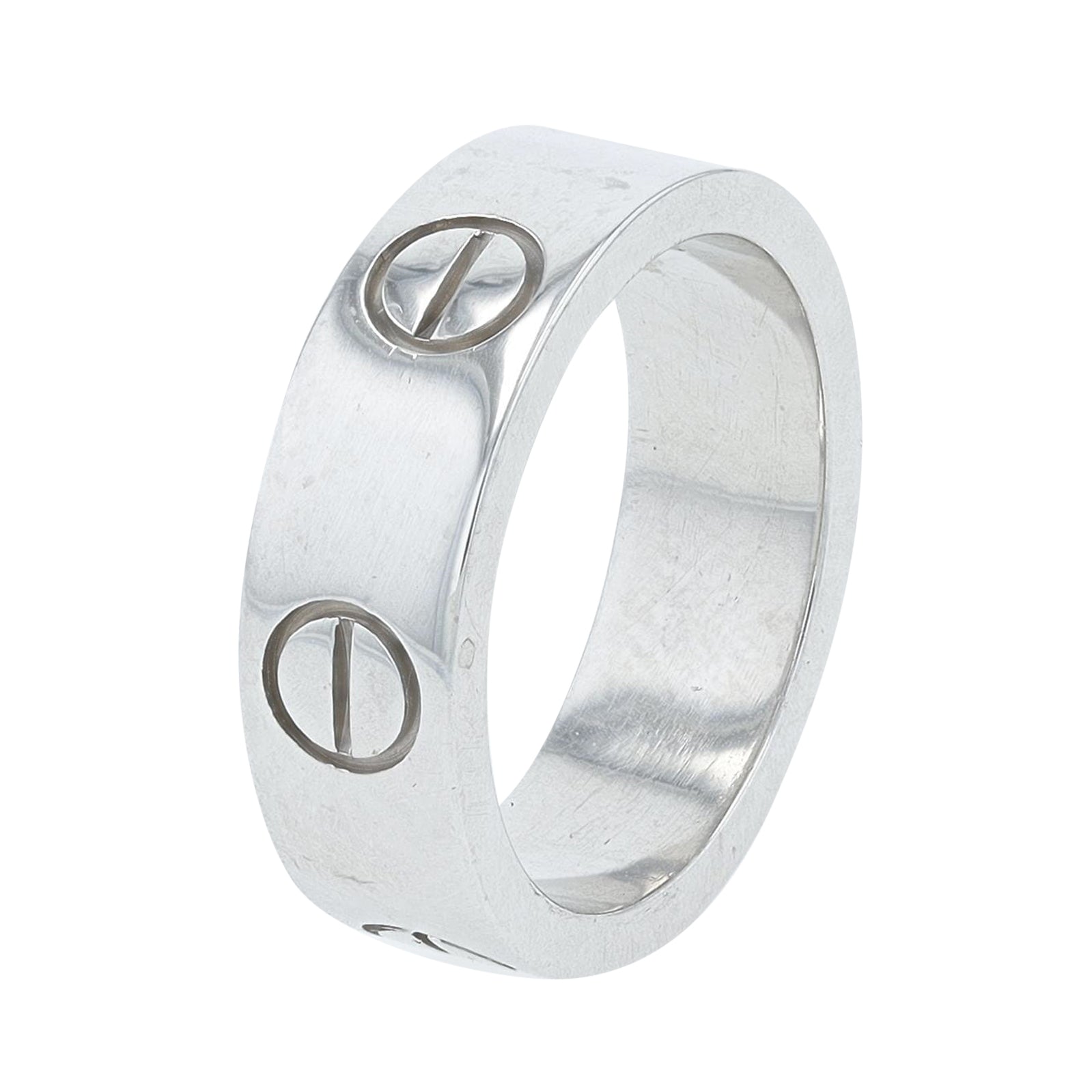 18K WG Cartier Love Ring