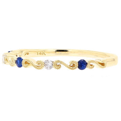 14K Gemstone Stackable Infinity Bands<p><strong>More Colors Available</p></strong>