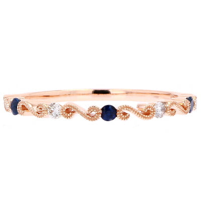 14K Gemstone Stackable Infinity Bands<p><strong>More Colors Available</p></strong>