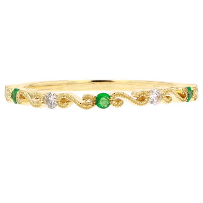 14K Gemstone Stackable Infinity Bands<p><strong>More Colors Available</p></strong>