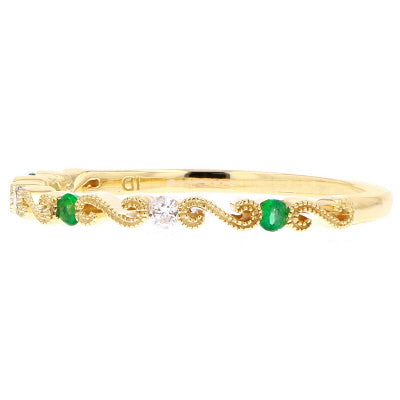 14K Gemstone Stackable Infinity Bands<p><strong>More Colors Available</p></strong>
