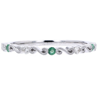 14K Gemstone Stackable Infinity Bands<p><strong>More Colors Available</p></strong>