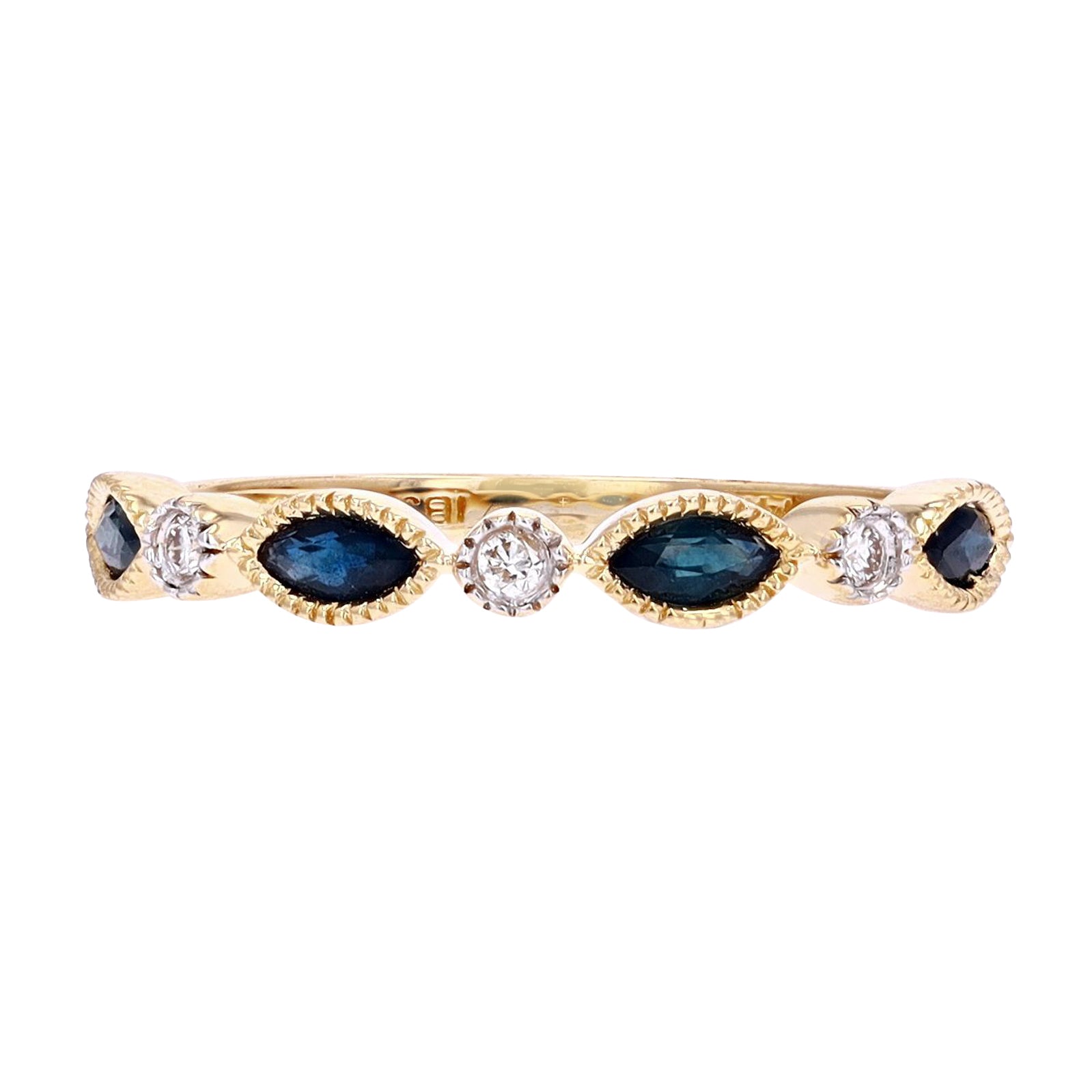 14K  Gemstone Stackable Band<p><strong>More Colors Available</p></strong>