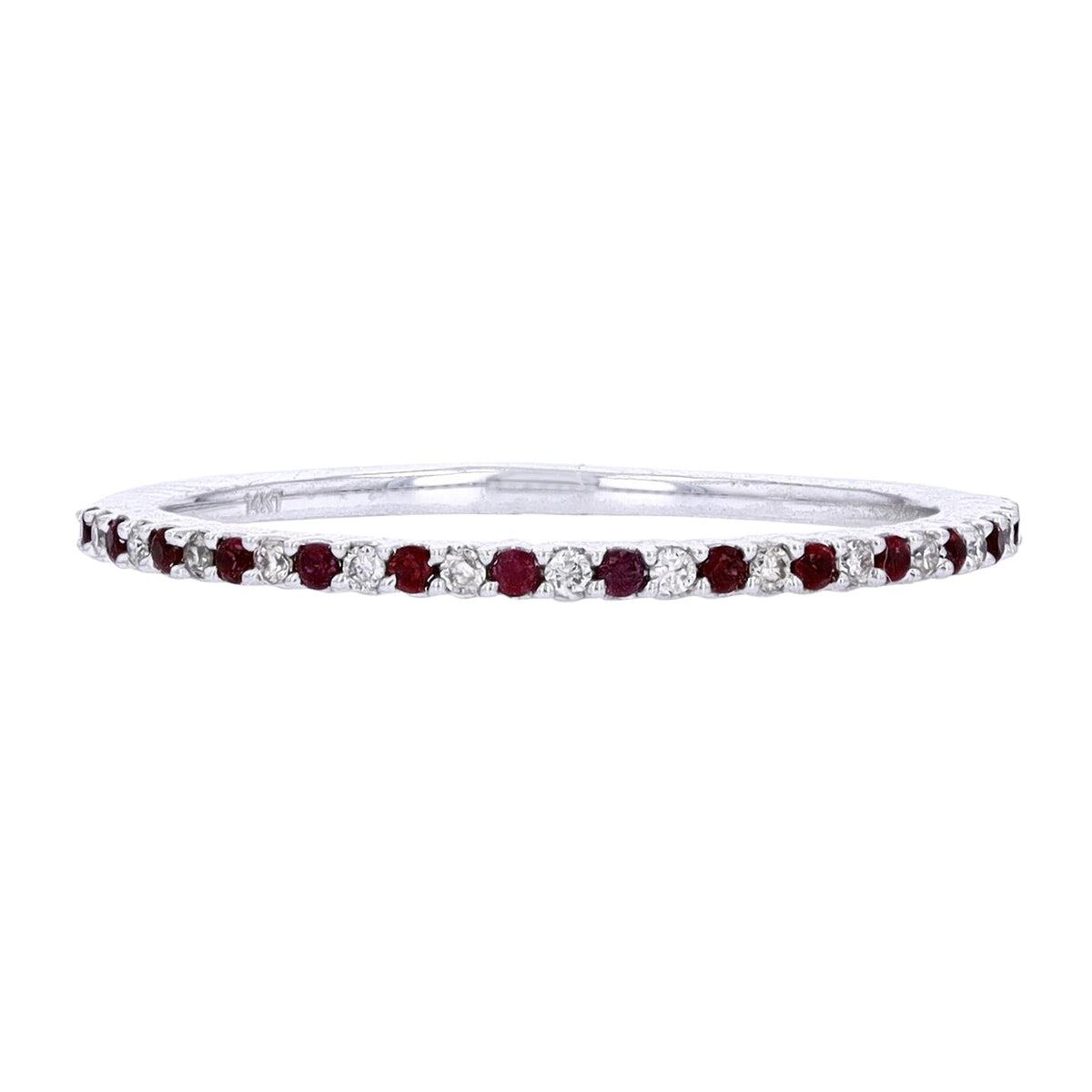 14K Gemstone Stackable Band<p><strong>More Colors Available</p></strong>