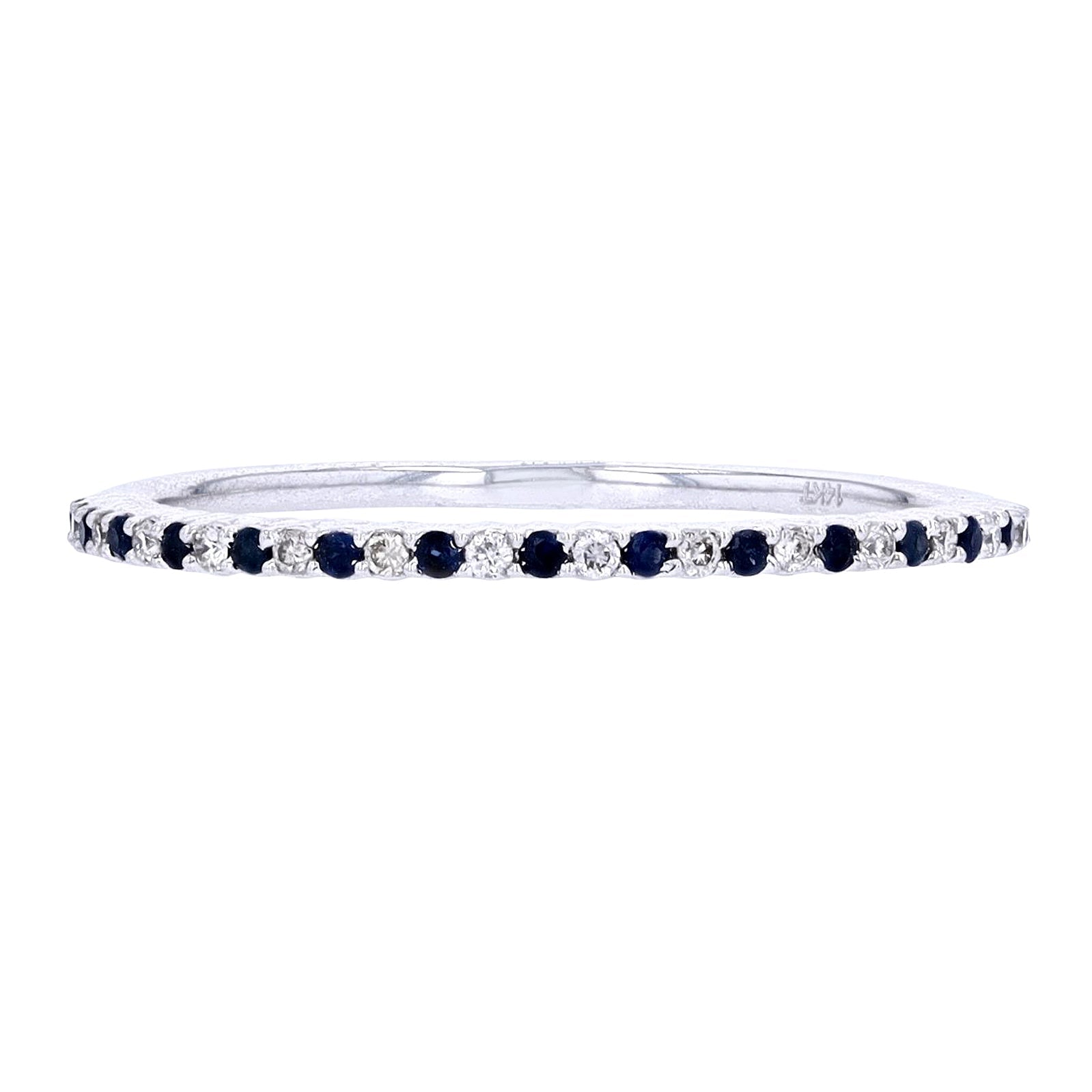14K Gemstone Stackable Band<p><strong>More Colors Available</p></strong>