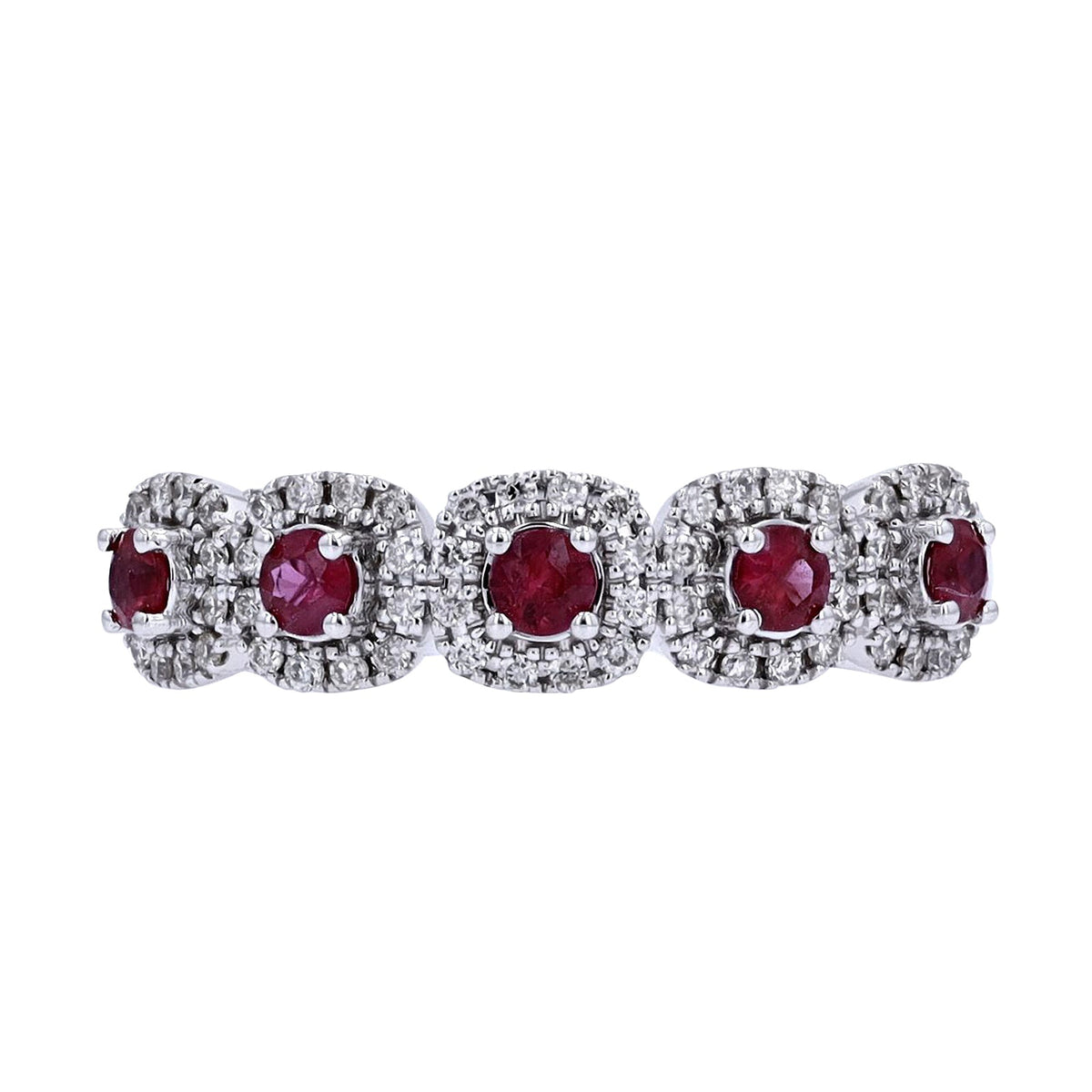 14K Five Stone Gemstone Ring<p><strong>More Colors Available</p></strong>
