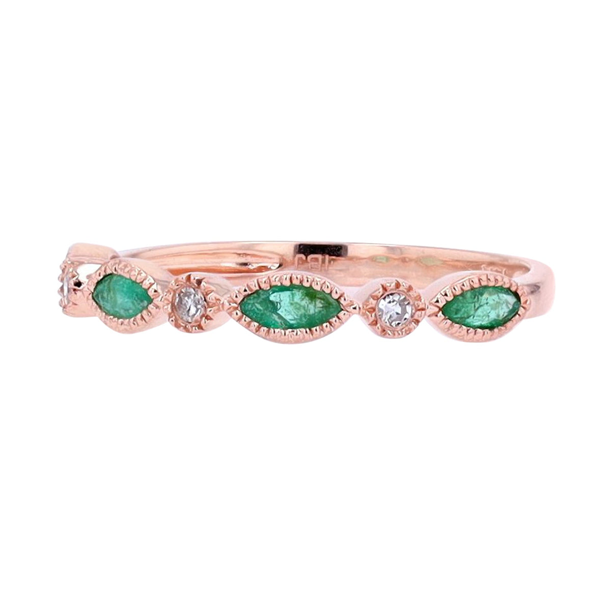 14K  Gemstone Stackable Band<p><strong>More Colors Available</p></strong>