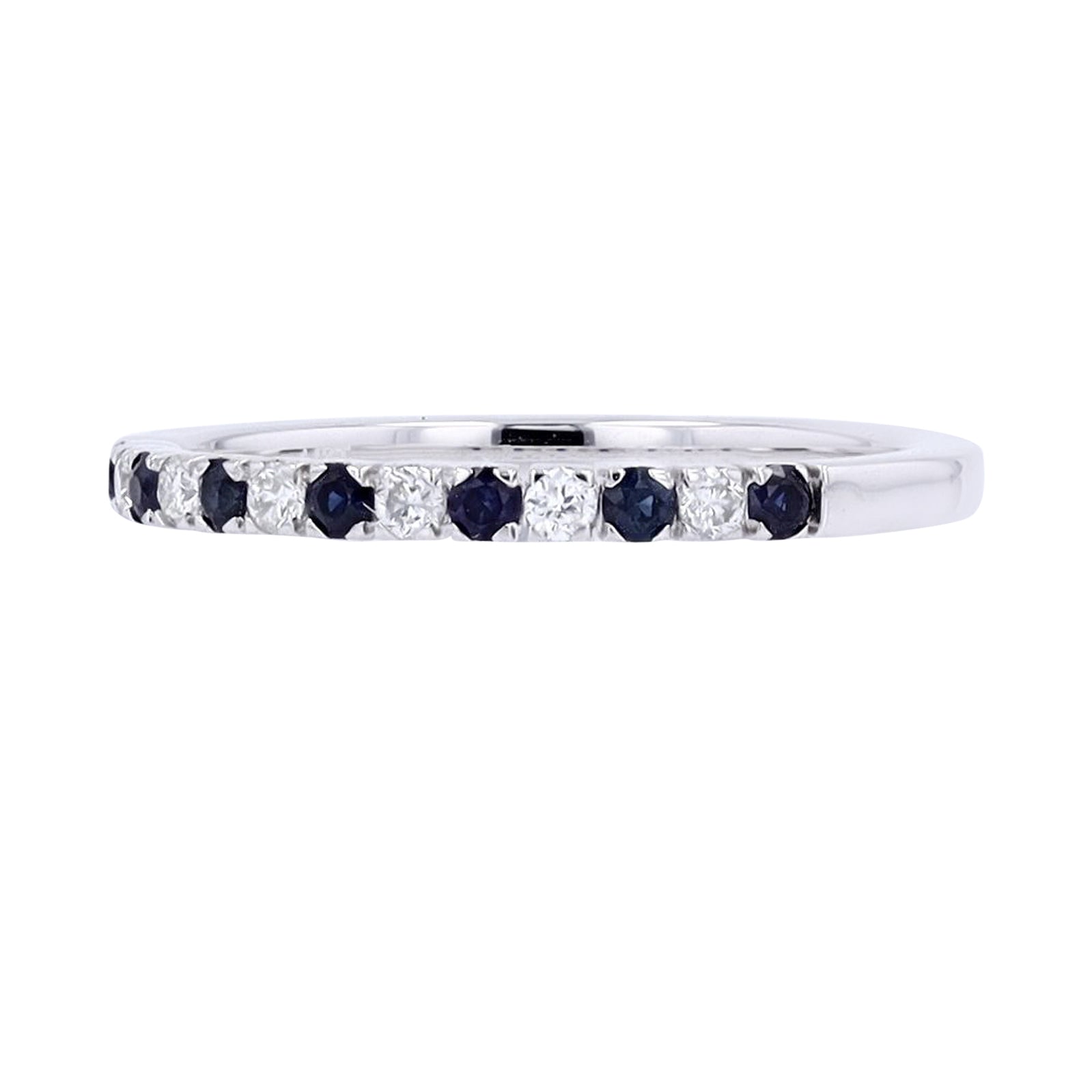 14K Diamond & Gemstone Band<p><strong>More Colors Available</p></strong>