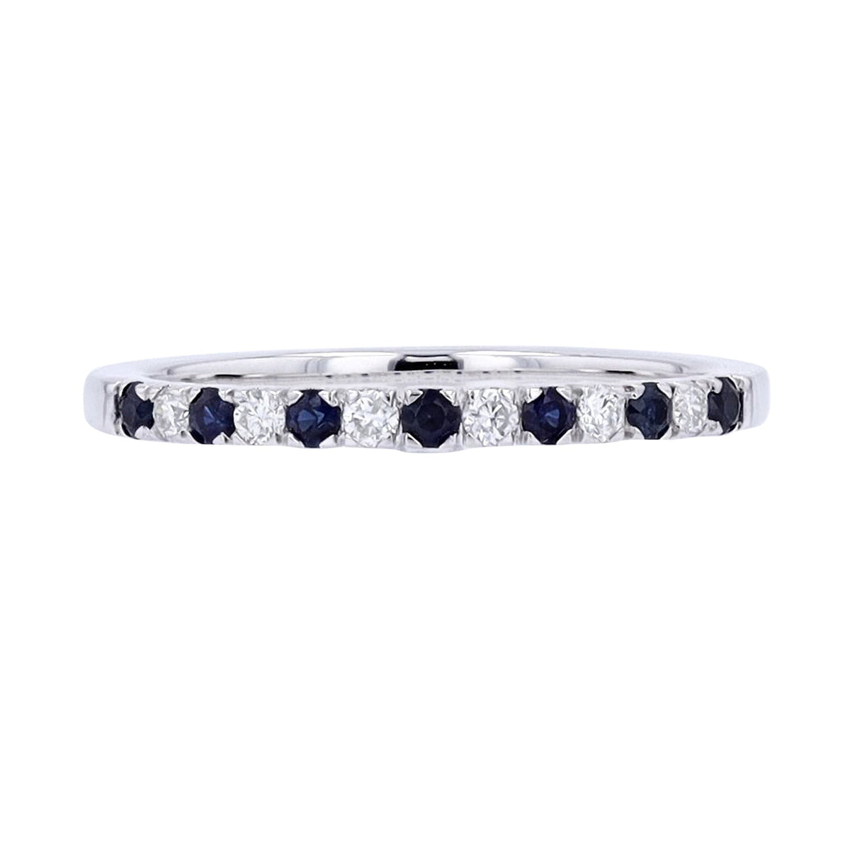 14K Diamond & Gemstone Band<p><strong>More Colors Available</p></strong>