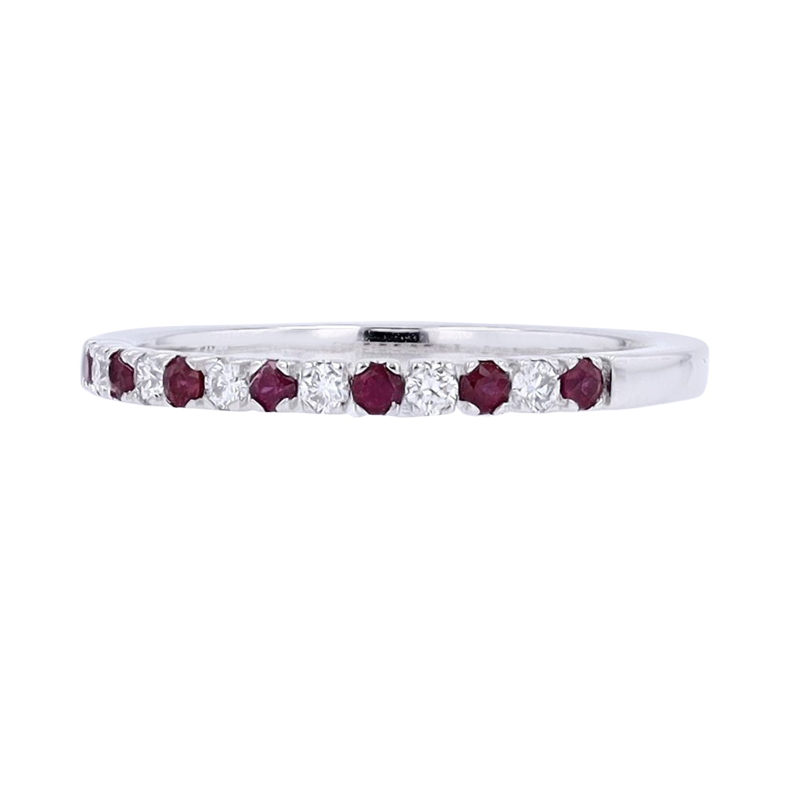 14K Diamond & Gemstone Band<p><strong>More Colors Available</p></strong>
