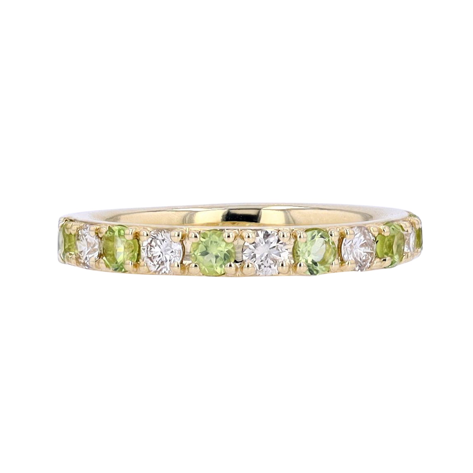 10K Diamond & Gemstone Band<p><strong>More Colors Available</p></strong>