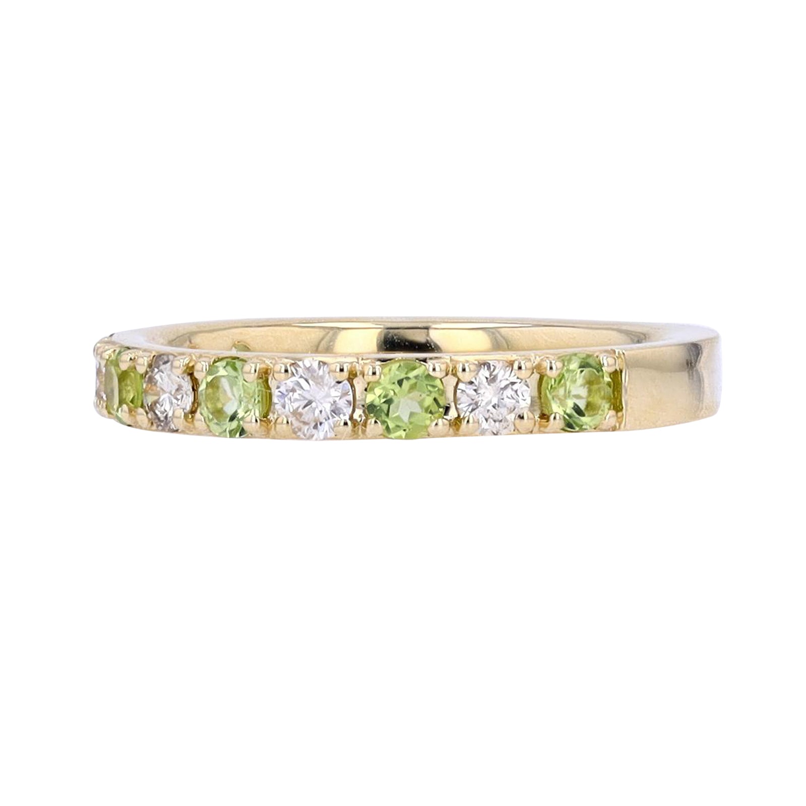 10K Diamond & Gemstone Band<p><strong>More Colors Available</p></strong>