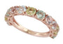 14K EFFY RG 2.95 CT Multicolor Gemstone Band