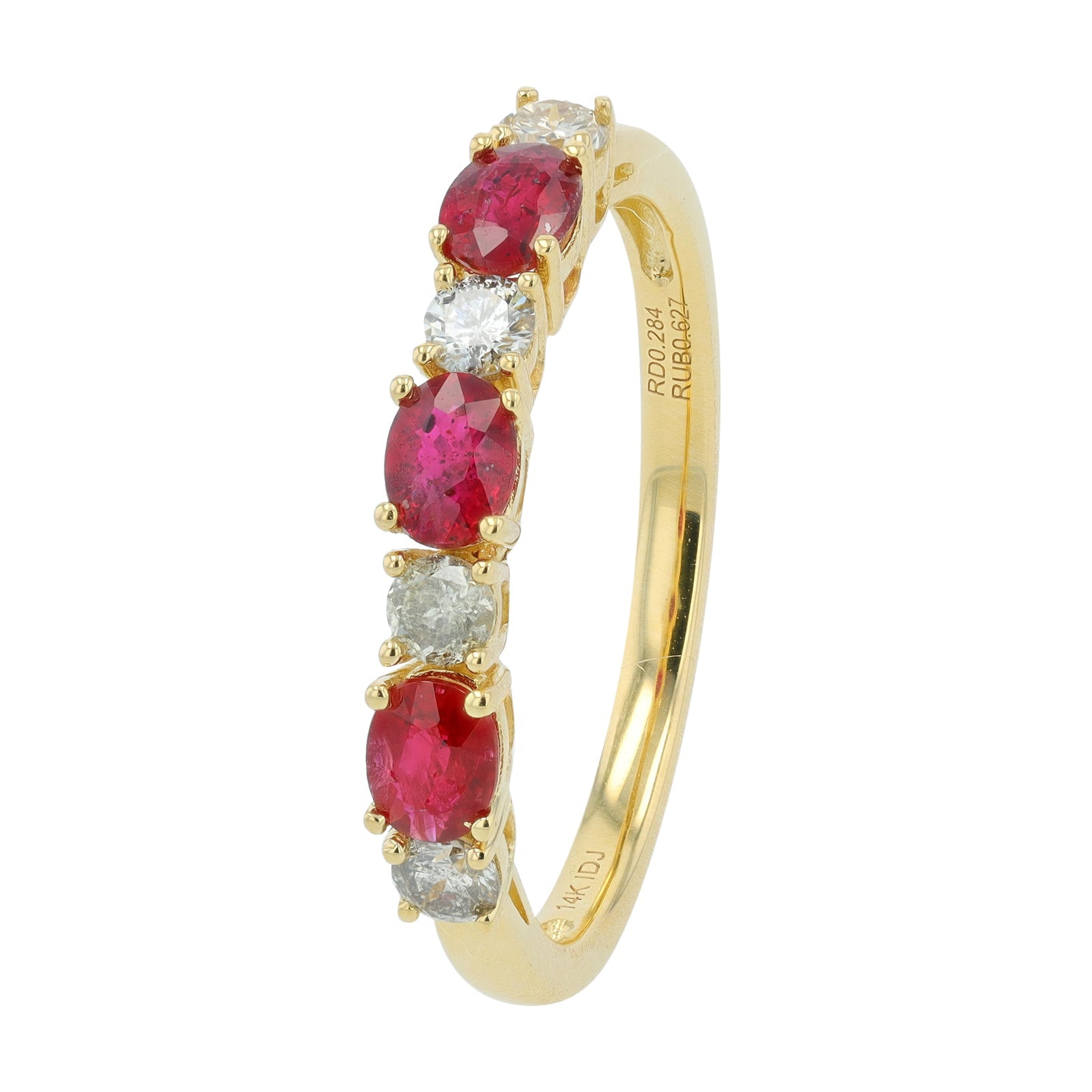 14K .60 CTW Gemstone Band<p><strong>Multiple Sizes</p></strong>