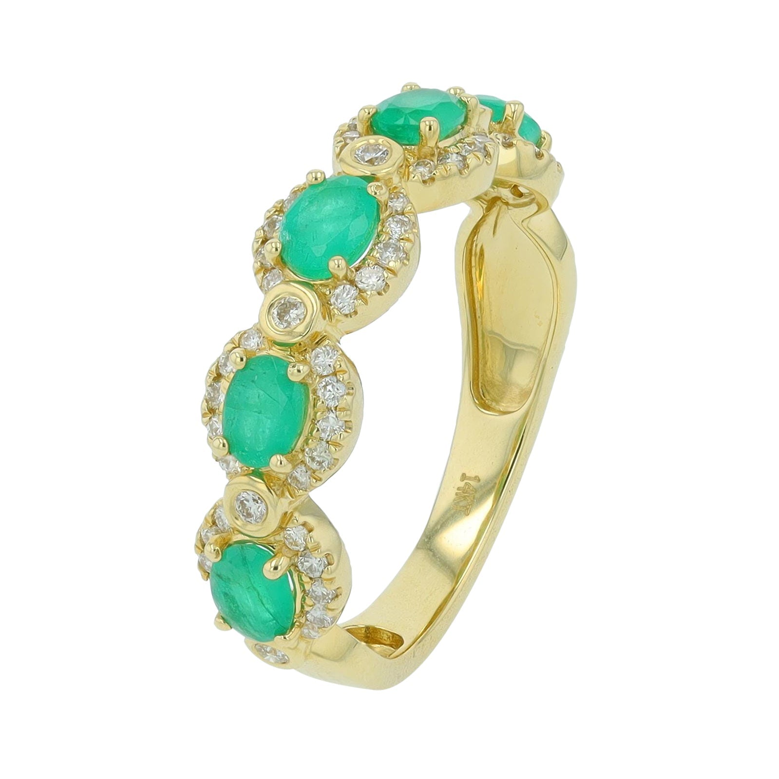 14K Gemstone Stackable Band<p><strong>More Colors Available</p></strong>