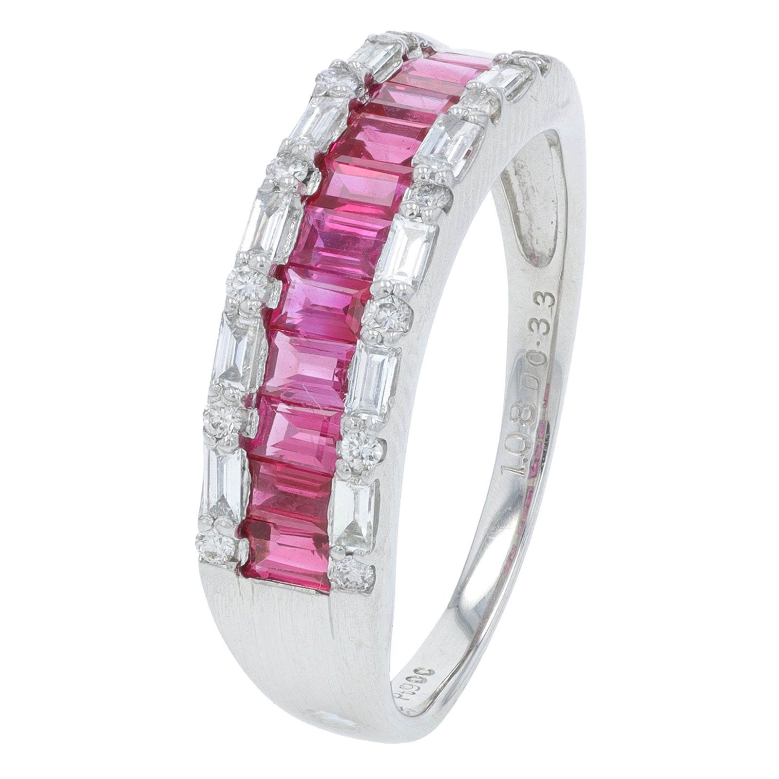 PT900 1.08 CT Ruby Ring