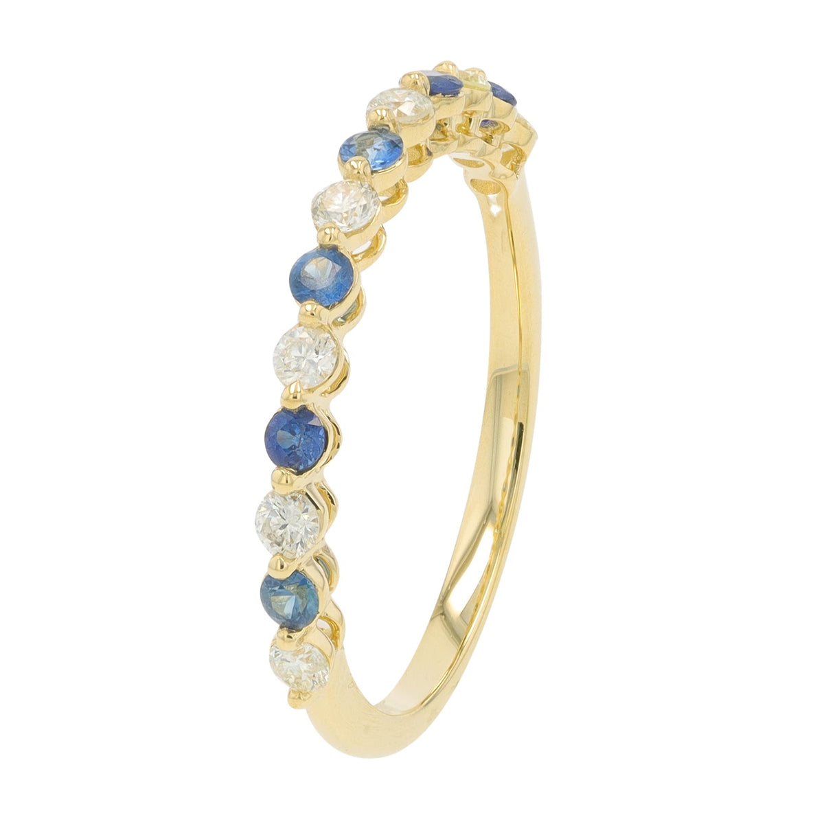 14K YG Gemstone Band<p><strong>More Gemstones Available</p></strong>