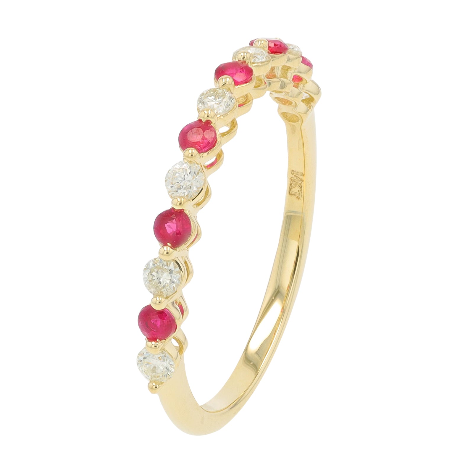 14K YG Gemstone Band<p><strong>More Gemstones Available</p></strong>