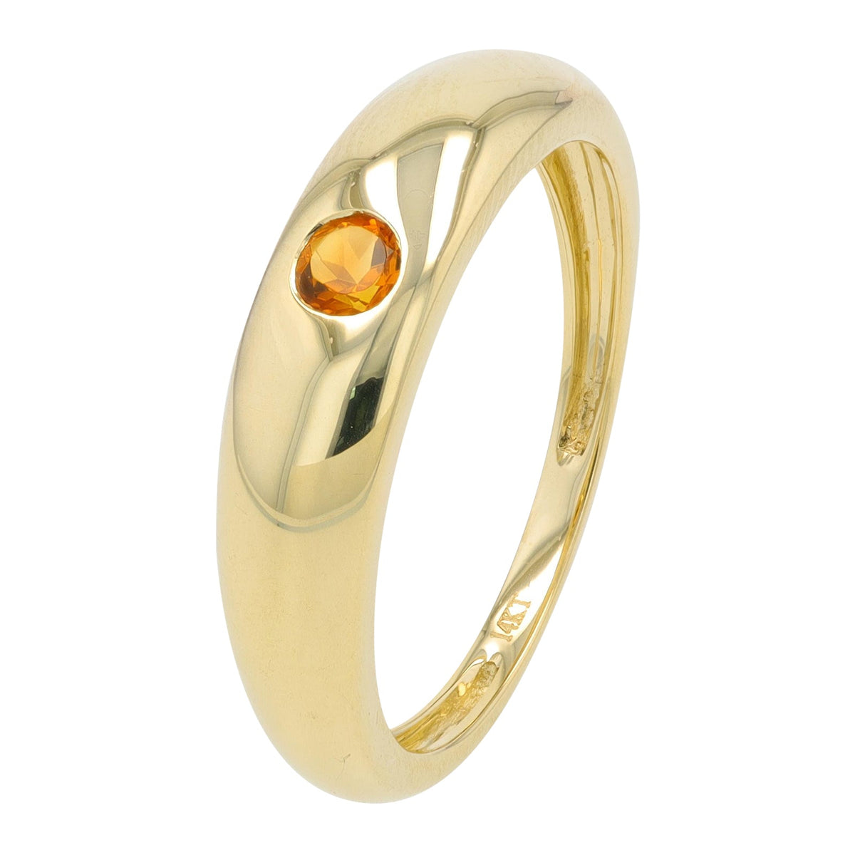 14K YG Gemstone Bezel Ring<p><strong>More Gemstones Available</p></strong>