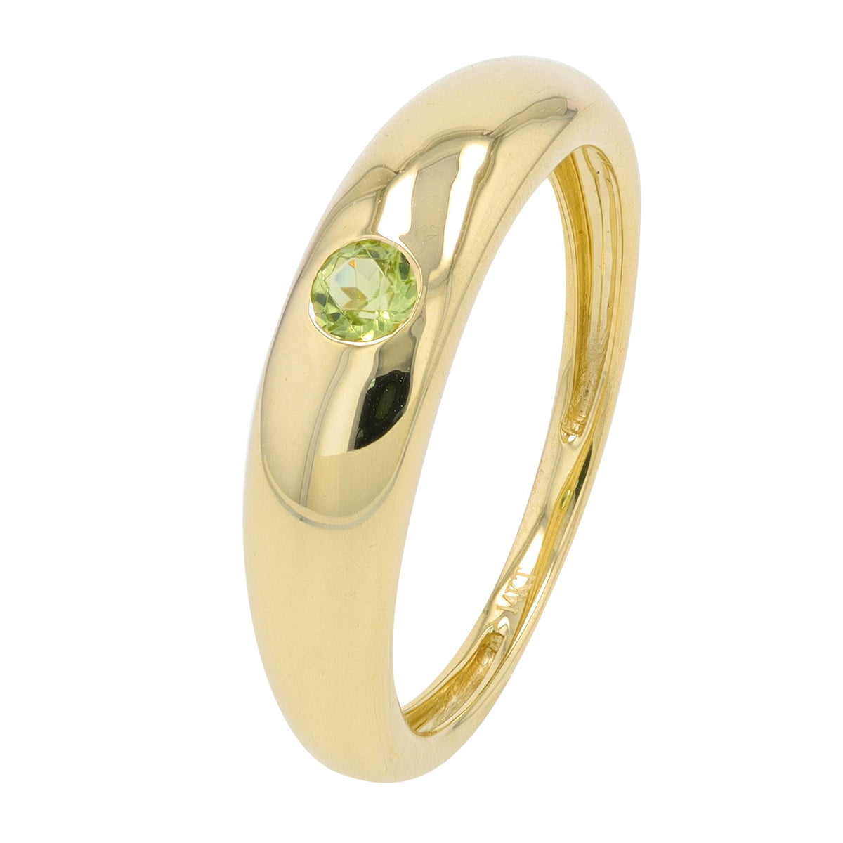 14K YG Gemstone Bezel Ring<p><strong>More Gemstones Available</p></strong>