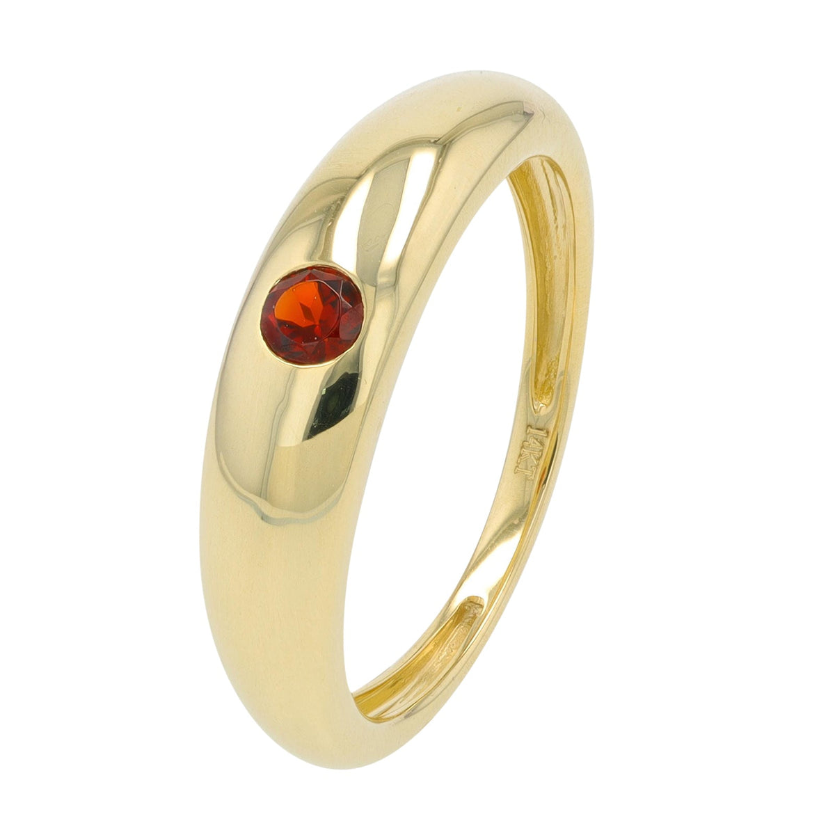14K YG Gemstone Bezel Ring<p><strong>More Gemstones Available</p></strong>