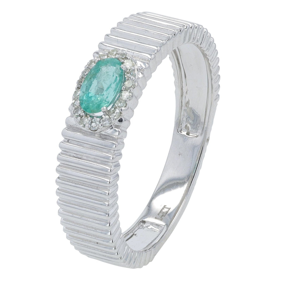 14K 0.25 CT Emerald Center Ring<p><strong>More Colors Available</p></strong>