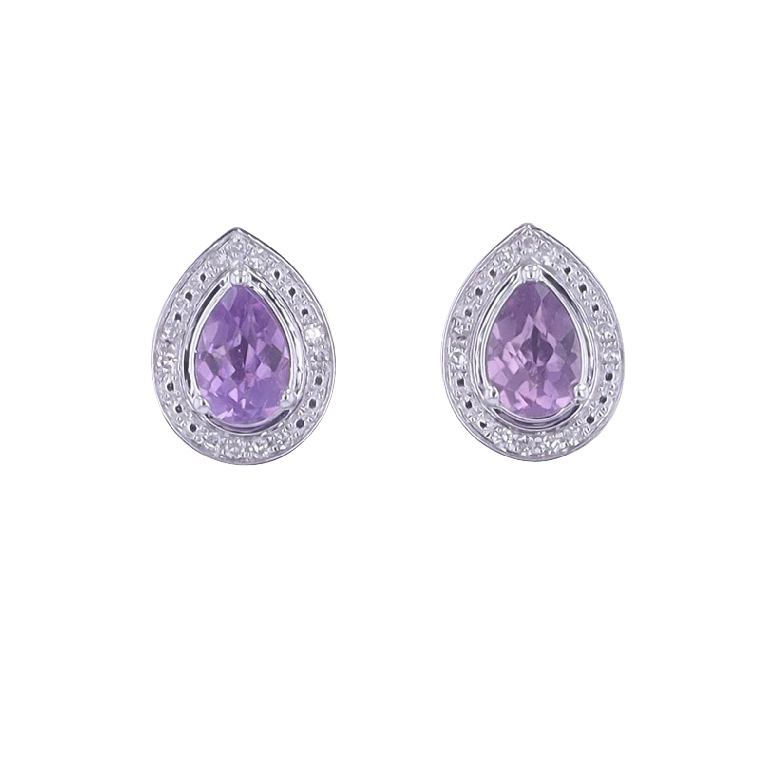 10K Gemstone Studs<p><strong>More Colors Available</p></strong>