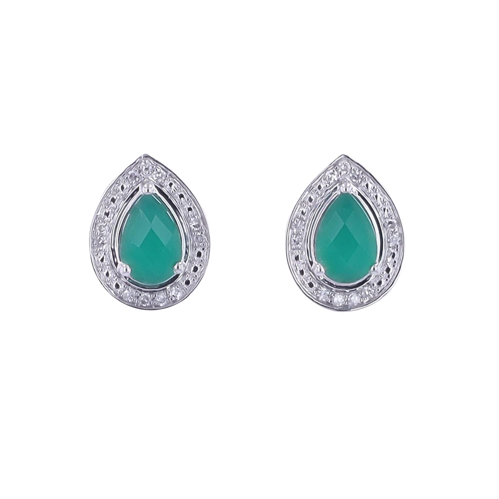 10K Gemstone Studs<p><strong>More Colors Available</p></strong>