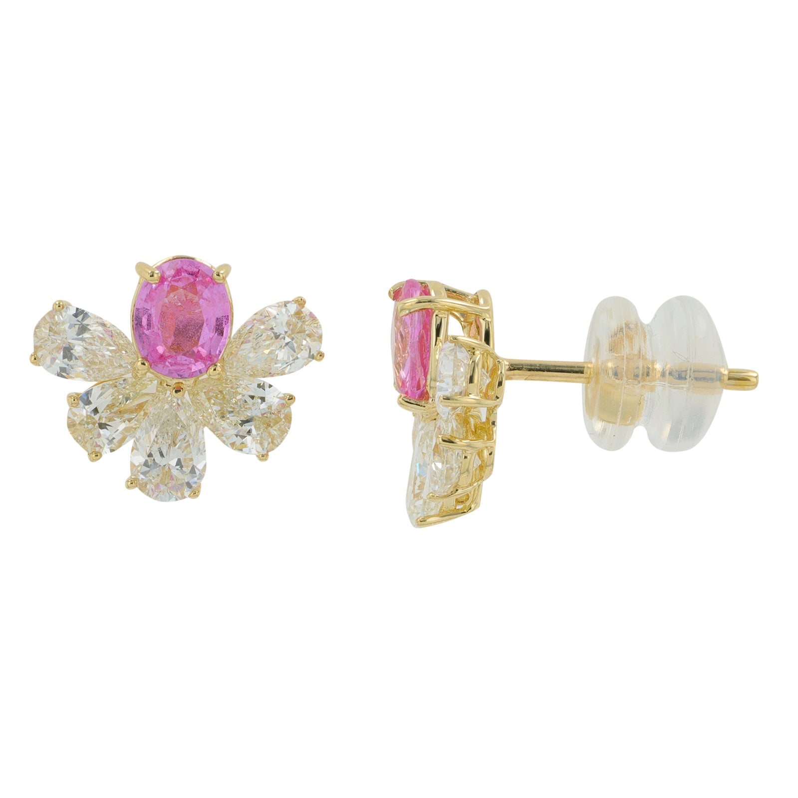 14K Gemstone Studs<p><strong>More Colors Available</p></strong>