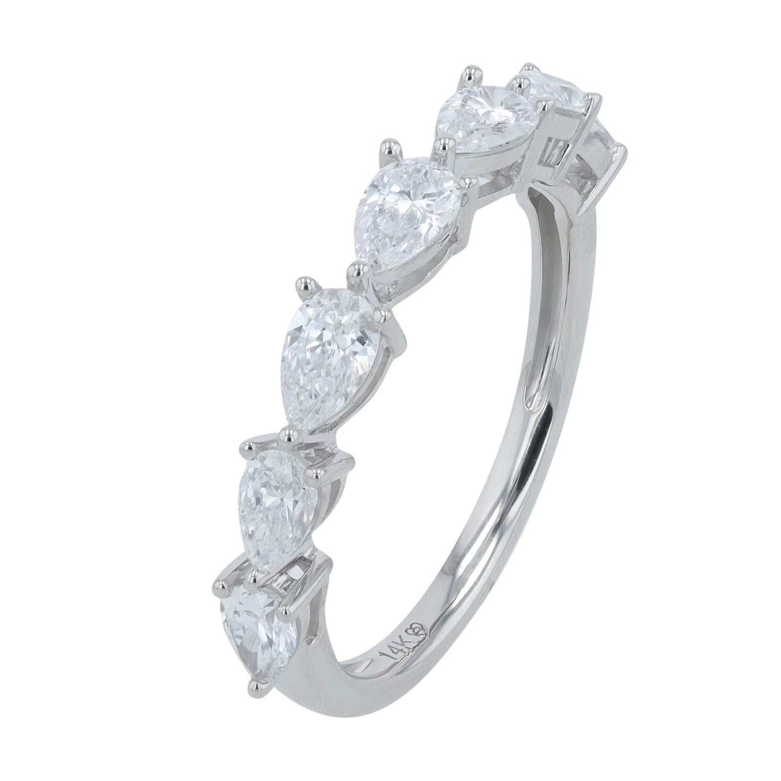 Lab Diamond Ring in 14K White Gold (3 ct. tw)