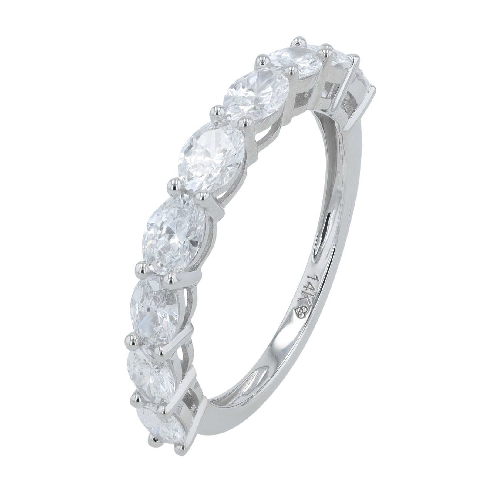 Lab Diamond Bypass Style Ring in 14K Gold (2.75 ct. tw)