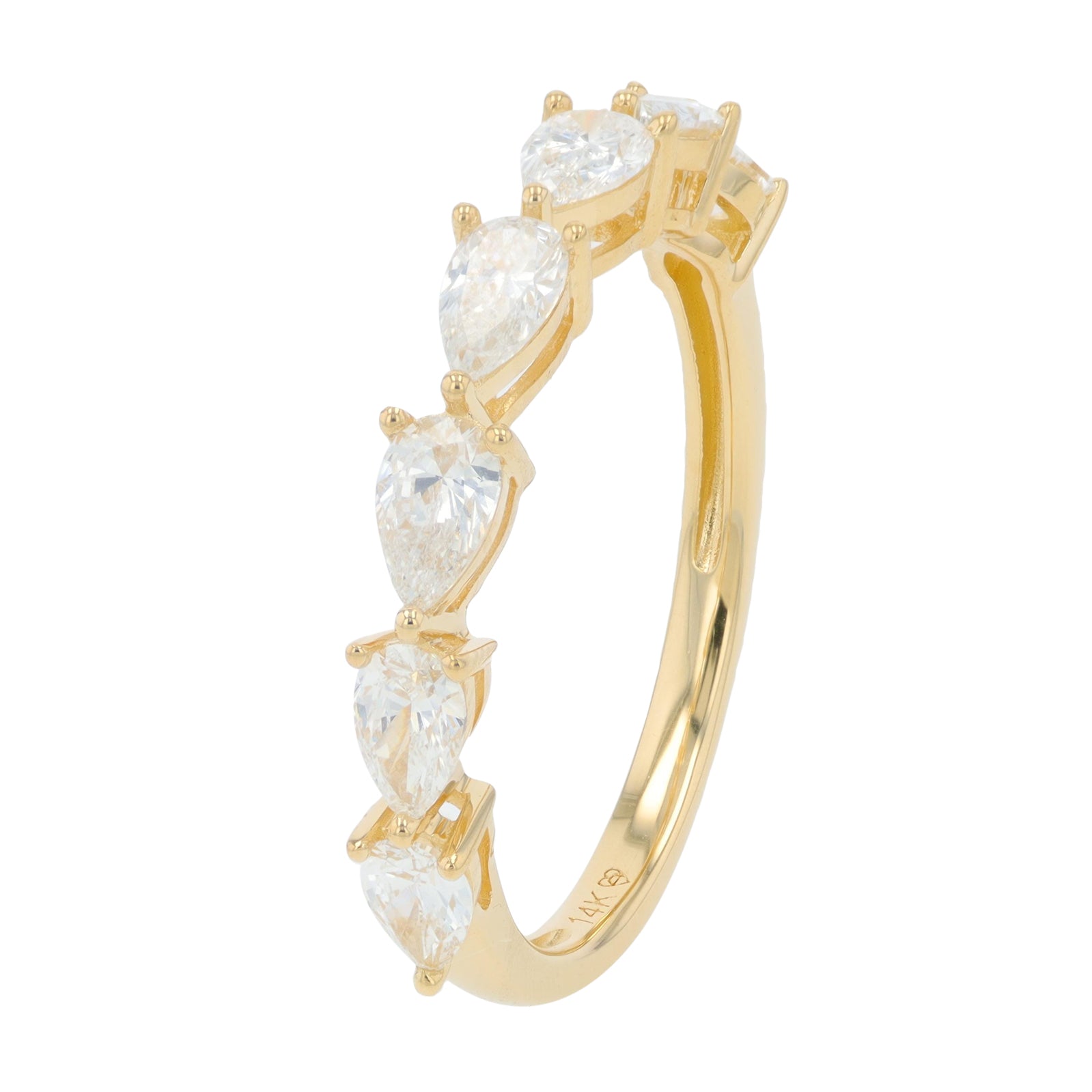 Lab Diamond Ring in 14K White Gold (3 ct. tw)
