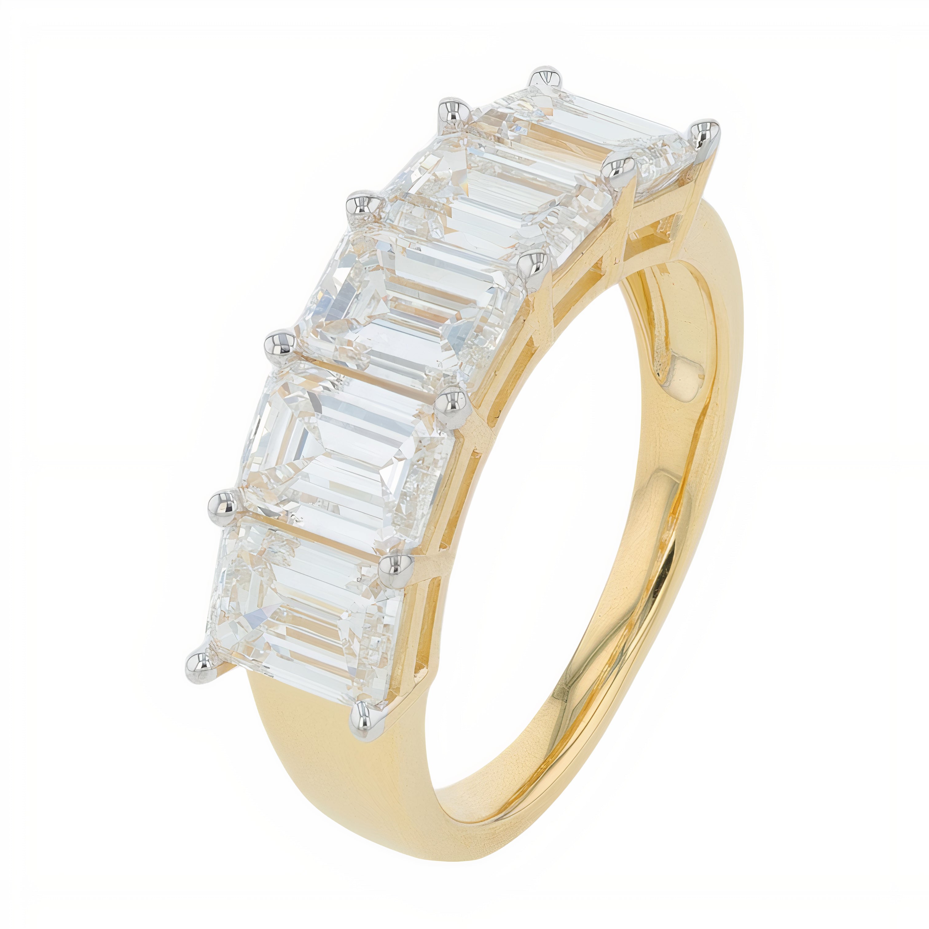 14K 4 CT Lab Grown Diamond Band<p><strong>Lab Grown Diamond</p></strong><p><strong>More Colors Available</p></strong>