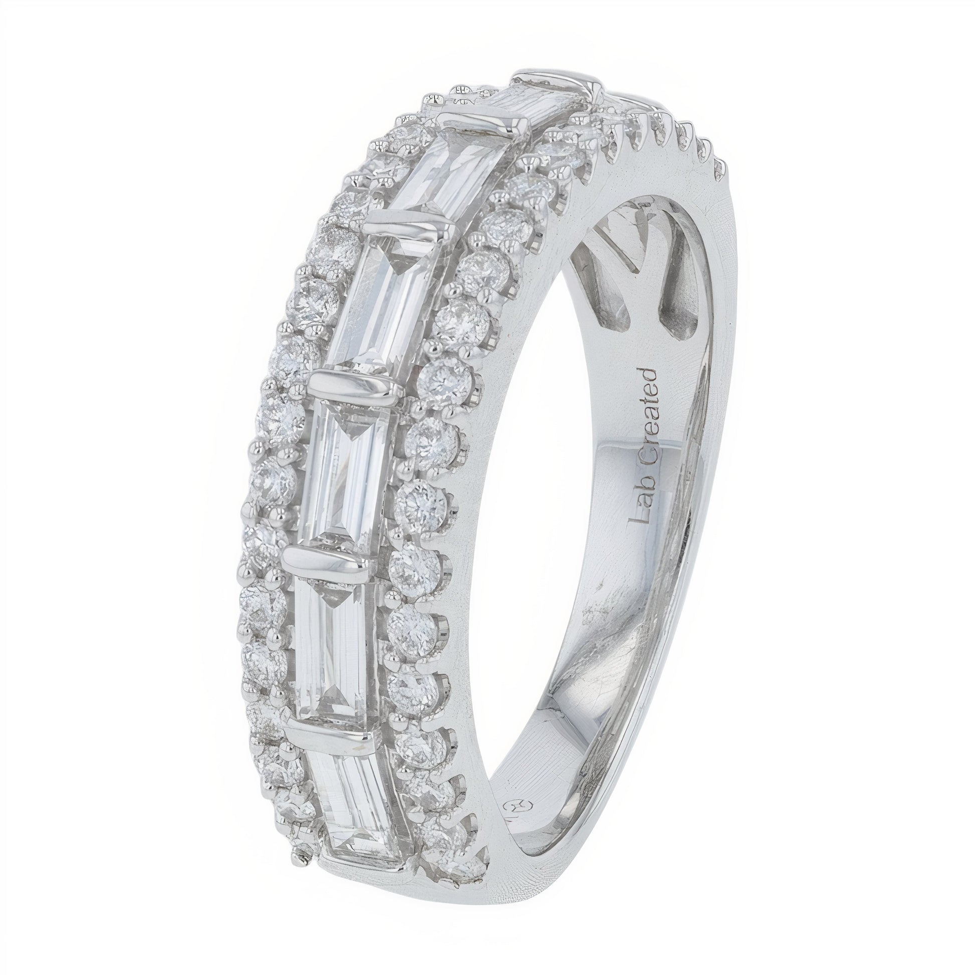 Lab Diamond Band in 14K White Gold (1 ct. tw)