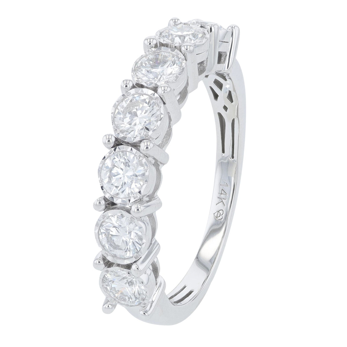 14K 1 CT Lab Grown Diamond Band<p><strong>Lab Grown Diamond</p></strong><p><strong>More Colors Available</p></strong>