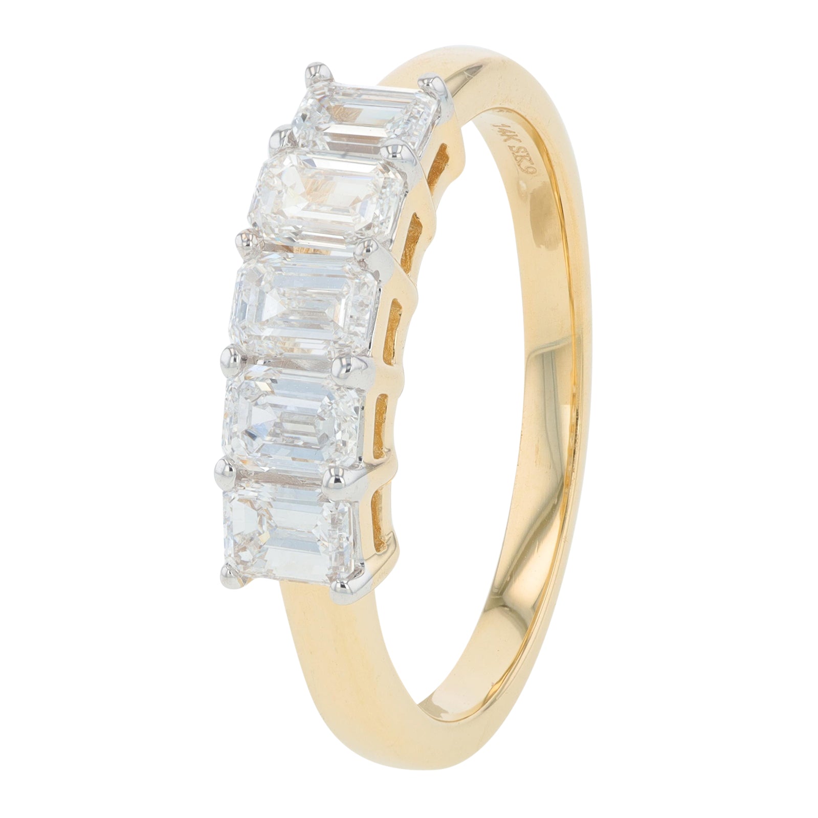 Lab Diamond Band in 14K Gold (1 ct. tw)